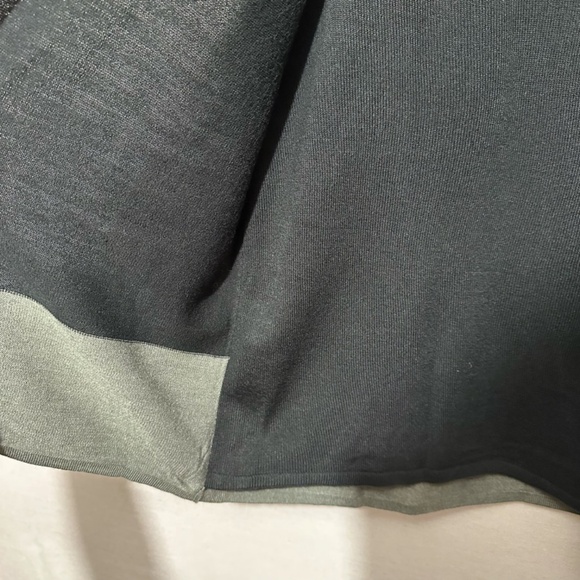 NWT Susan Lawrence black & gray lightweight sweater dress - size XL - Picture 3 of 5